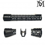 Aero s-one style LC rail 12" black for aeg milsim series (ms-r174a12m-bk) Aero s-one style LC rail 12" black for aeg milsim series (ms-r174a12m-bk)