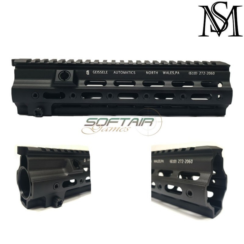 Geissele rail style 10.5" black for 416 milsim series (ms-ar-r040-bk) Geissele rail style 10.5" black for 416 milsim series (ms-ar-r040-bk)