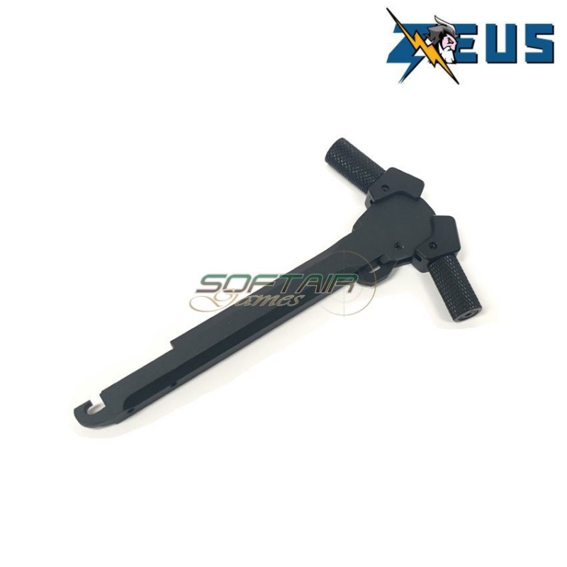 Cocking handle octagonal style black for aeg m4 zeus (zs-m4-66a-bk) Cocking handle octagonal style black for aeg m4 zeus (zs-m4-66a-bk)
