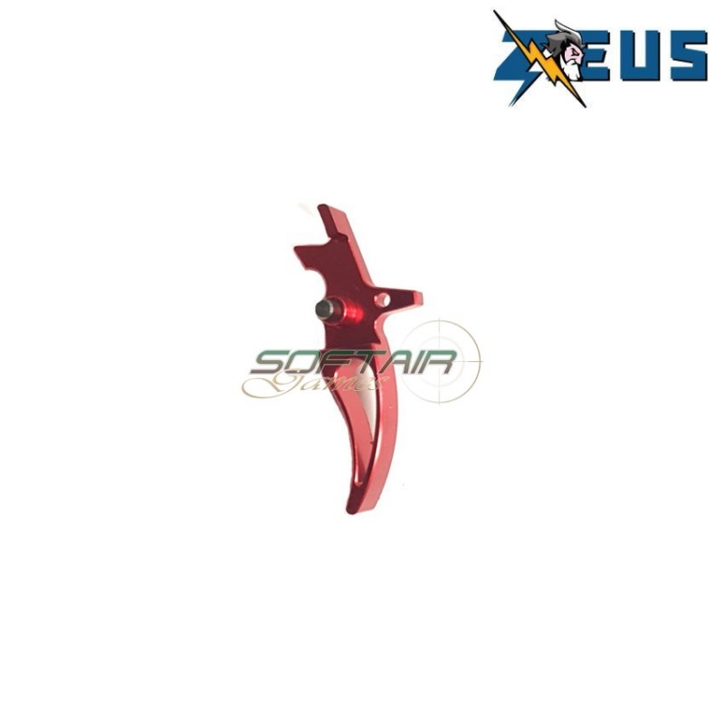 Speed trigger elf style type b red per aeg m4 zeus (zs-m4-114-rd)