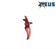 Grilletto speed elf style type b red per aeg m4 zeus (zs-m4-114-rd)