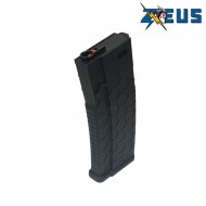 Mid-cap magazine hexmag style 120bb black for aeg m4 zeus (zs-as-i013-bk)