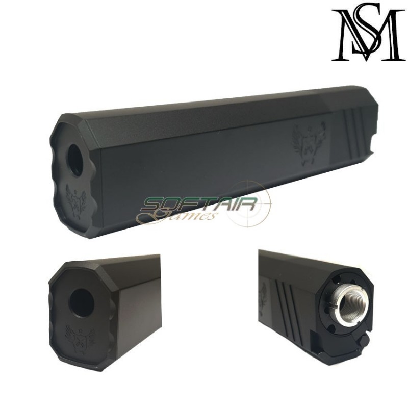 Silenziatore osprey short supressor style black milsim series (ms-as-s049-bk)