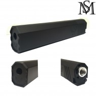 Silencer osprey long supressor style black milsim series (ms-as-s050-bk)