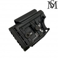 Calcio luth mba-3 style black per aeg milsim series (ms-g091-bk)