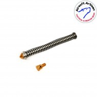 Gold spring guide for glock 17 airsoft artisan (aa-glock-06-gd)