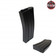 Mid-cap polymer magazine 90bb black for m4 gun five (gf-mg-014) Mid-cap polymer magazine 90bb black for m4 gun five (gf-mg-014)