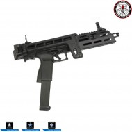 Carbine full kit smg a gas gbb smc-9 black g&g (gg-smc9)