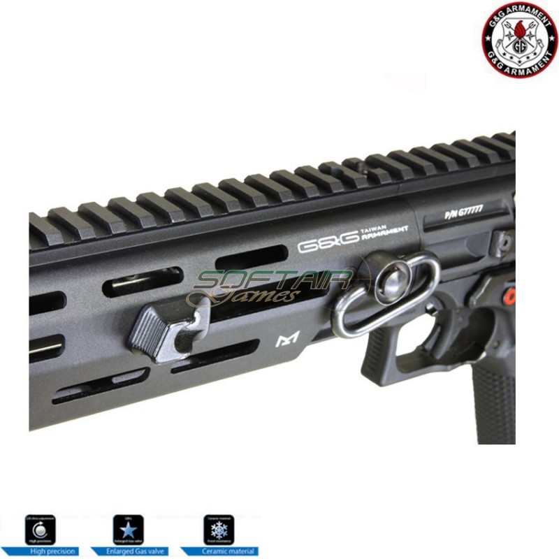 Carbine full kit smg gas gbb smc-9 black g&g (gg-smc9) Carbine full kit smg gas gbb smc-9 black g&g (gg-smc9)