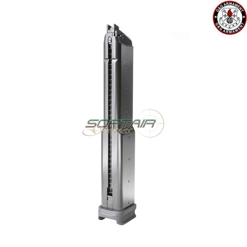 Gas magazine 50bb black long per smc-9/gtp9 g&g (gg-08181) Gas magazine 50bb black long per smc-9/gtp9 g&g (gg-08181)