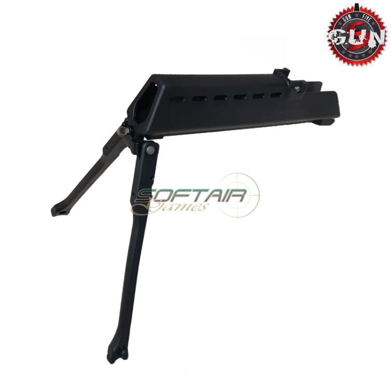 Handguard black g36 nylon & fibre gun five (gf-hg-003)