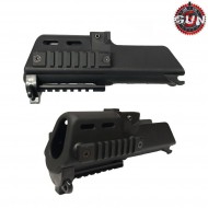 Handguard black g36c nylon & fibre gun five (gf-hg-001)