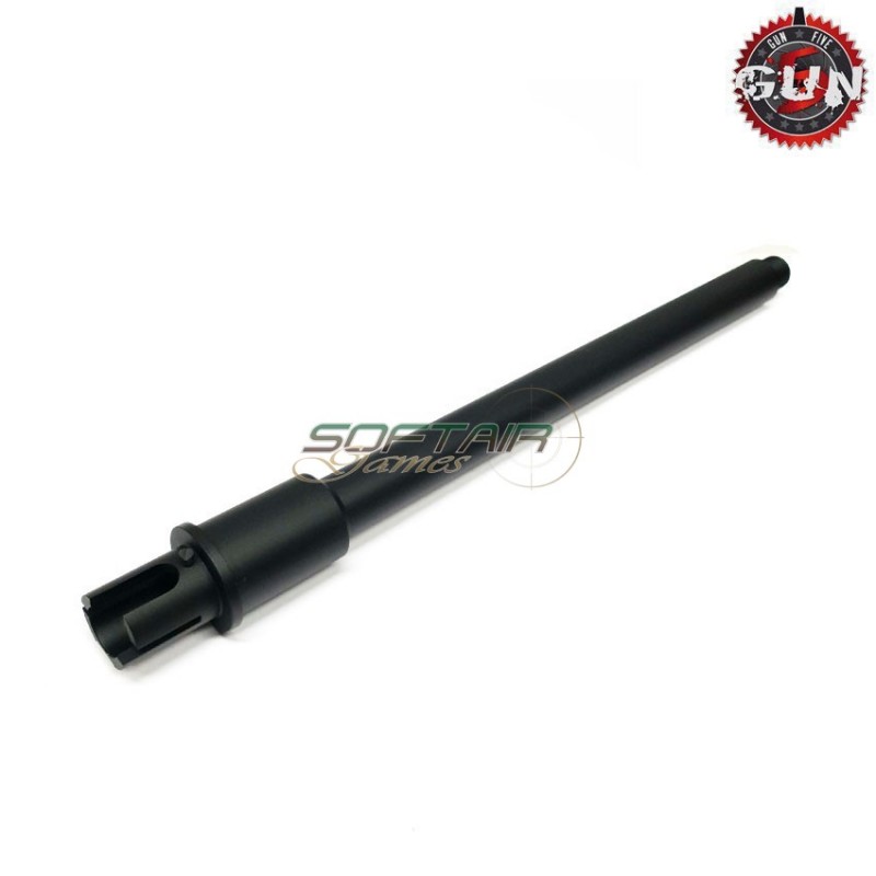 Canna esterna in alluminio black 10.5" per m4 14mm ccw gun five (gf-m-02b) Canna esterna in alluminio black 10.5" per m4 14mm ccw gun five (gf-m-02b)