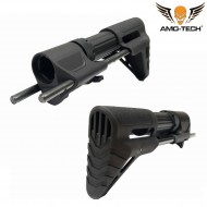 Pdw black metal stock amo-tech® metal (amt-db026-bk)