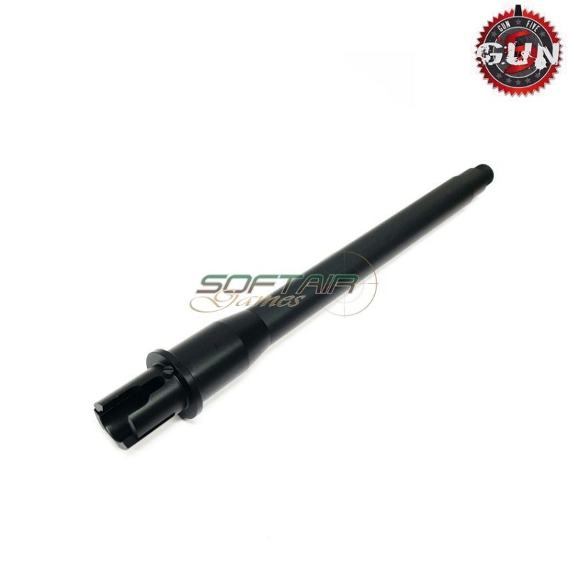 Canna esterna in alluminio black 10" per m4 14mm ccw gun five (gf-qp0038_2) Canna esterna in alluminio black 10" per m4 14mm ccw gun five (gf-qp0038_2)