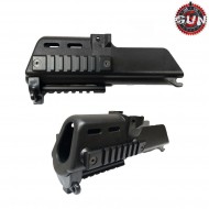Handguard black g36c abs gun five (gf-hg-005)