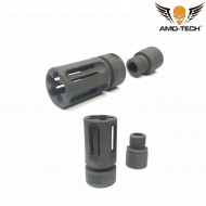 Spegnifiamma 14mm ccw grey type 2 amo-tech® (amt-ql-fh-006-b)