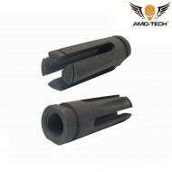 Spegnifiamma 14mm ccw grey type 3 amo-tech® (amt-ql-fh-008-b)