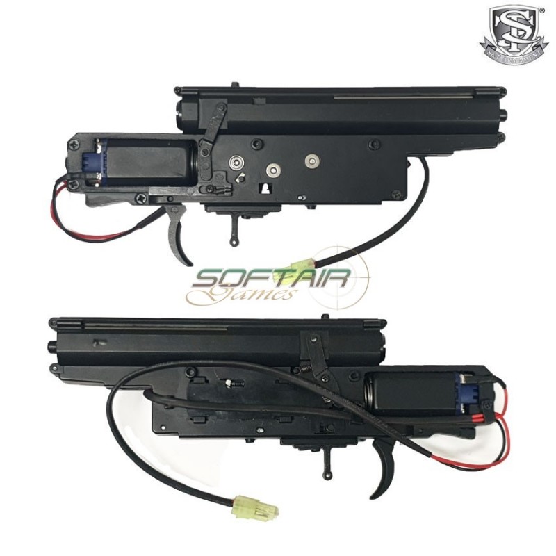 Gearbox completo per ppsh aeg ebb blowback ares s&t (st-gb-001) Gearbox completo per ppsh aeg ebb blowback ares s&t (st-gb-001)