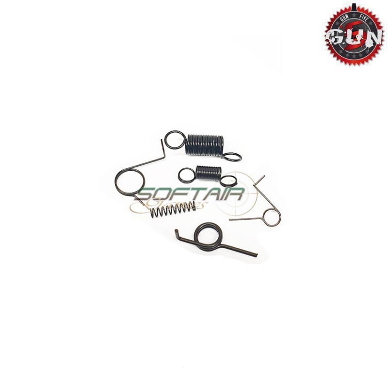 Spring Set For Gear Box Version 2 Qd Gun Five (gf-m153)