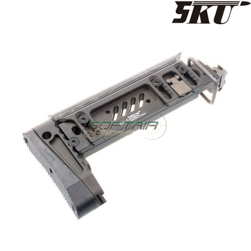 Stock pt-1 zenitco style per fucile ak aeg e&l dedicated 5ku (5ku-213-2)