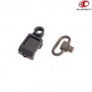 Sling Mount Black Daniel Defense Style Element (el-ex044 Sling Mount Black Daniel Defense Style Element (el-ex044