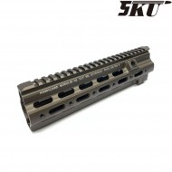 Handguard rail geissele smr 10.5" style dark earth per 416 5ku (5ku-255-de)