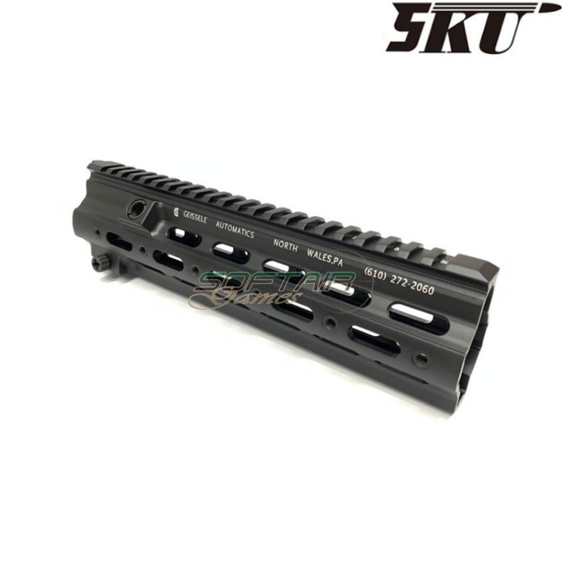 Handguard rail geissele smr 10.5" style black per 416 5ku (5ku-255-bk)
