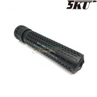 Silenziatore & spegnifiamma kac qdc 14mm ccw black 5ku (5ku-205-b)