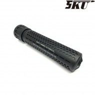 Silencer & flash hider kac qdc 14mm ccw black 5ku (5ku-205-b)