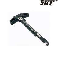 Leva armamento ambidestra black dmg raptor per m4 aeg 5ku (5ku-168-8)