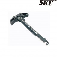 Ambidextrous charging handle black axts raptor for m4 aeg 5ku (5ku-168-7)