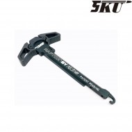 Ambidextrous charging handle black rainier raptor for m4 aeg 5ku (5ku-168-5)