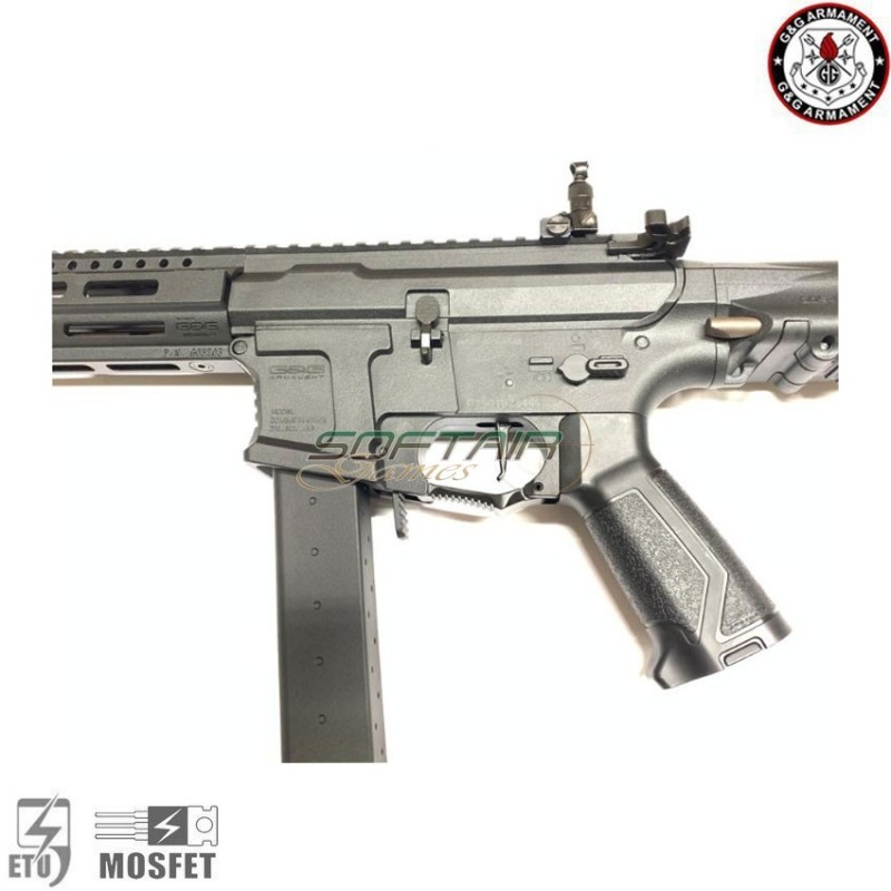 Fucile elettrico aeg sg16 raider l 2.0e 9mm black g&g (gg-sg16-rdl-9mm-bk)