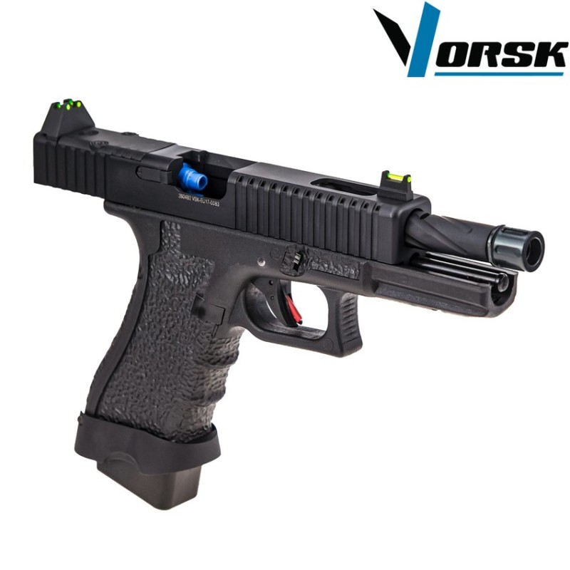 Pistola a gas gbb eu17 black vorsk (vk-vgp-01-01)