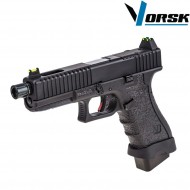 Pistola a gas gbb eu17 black vorsk (vk-vgp-01-01)