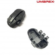 Black Compact Rear Cap For Arx160 Umarex (um-arx160-10-bk)
