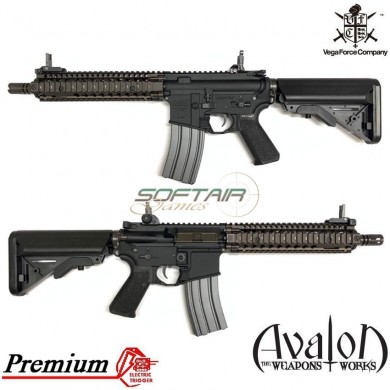 Electric rifle avalon premium mk18 mod1 black & bronze rail vfc (av1i-lmk18m1tb01)