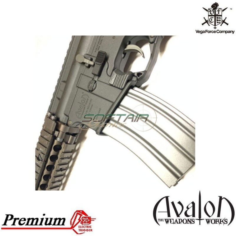 Electric rifle avalon premium mk18 mod1 black & bronze rail vfc (av1i-lmk18m1tb01)