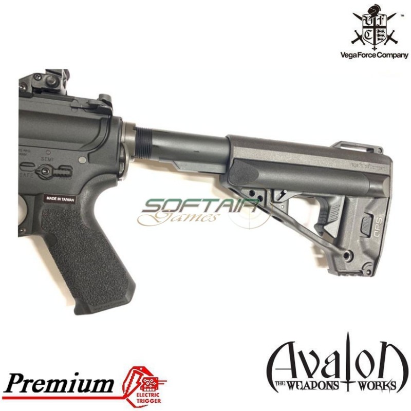Electric rifle avalon premium saber sd black vfc (av1i-m4saberxsbk01)