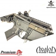 Fucile elettrico avalon premium m4 ris cqb-r black vfc (av1i-m4rissbk01)