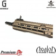 Electric rifle avalon premium cag geissele two tone & bronze rail vfc (av1i-cagtn01)