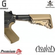 Electric rifle avalon premium cag geissele two tone & bronze rail vfc (av1i-cagtn01)