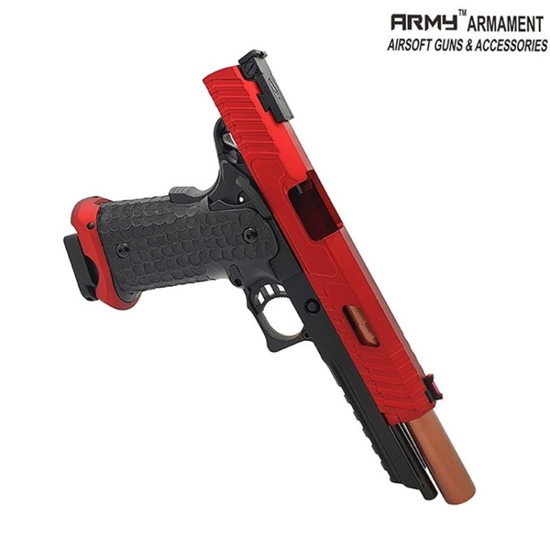 Pistola a gas jw3 baba yaga black & red army™ armament® (arm-110941)