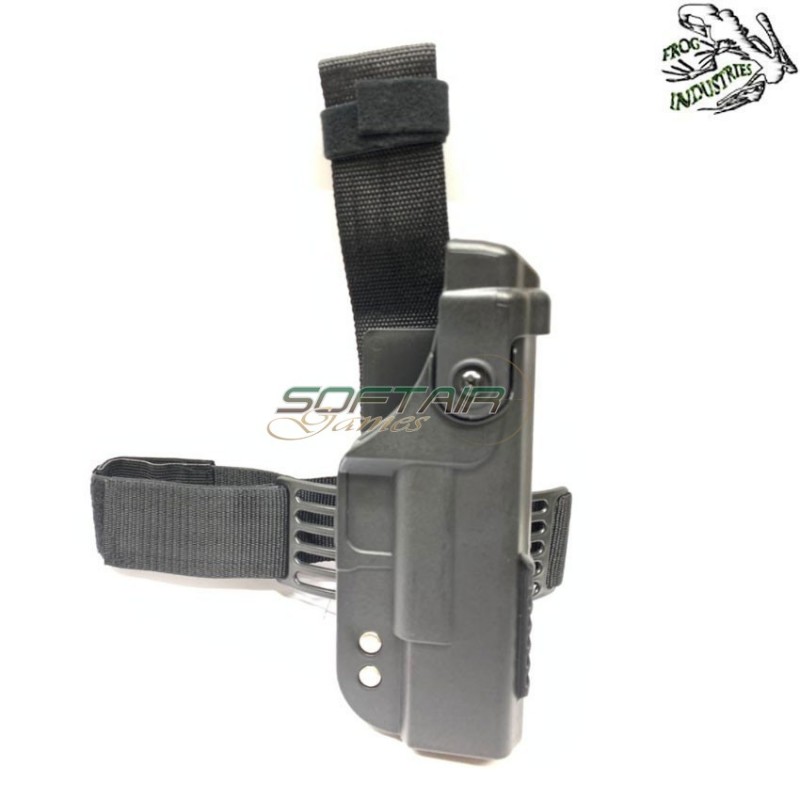 Fondina cosciale rigida qd per hi-capa black frog industries® (fi-611073-bk)