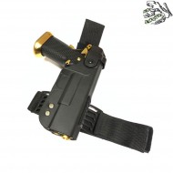 Rigid thigh holster for hi-capa black frog industries® (fi-611073-bk)