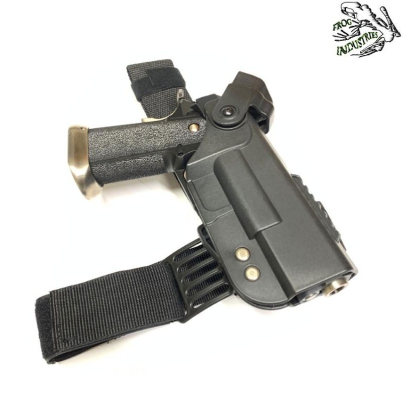 Fondina cosciale rigida qd per hi-capa black frog industries® (fi-611073-bk)