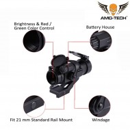 New generation m2 dot cantilever black amo-tech® (amt-m2-bk)