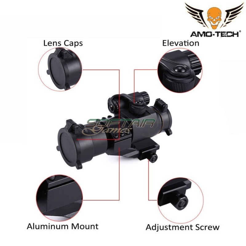 New generation m2 dot cantilever black amo-tech® (amt-m2-bk)