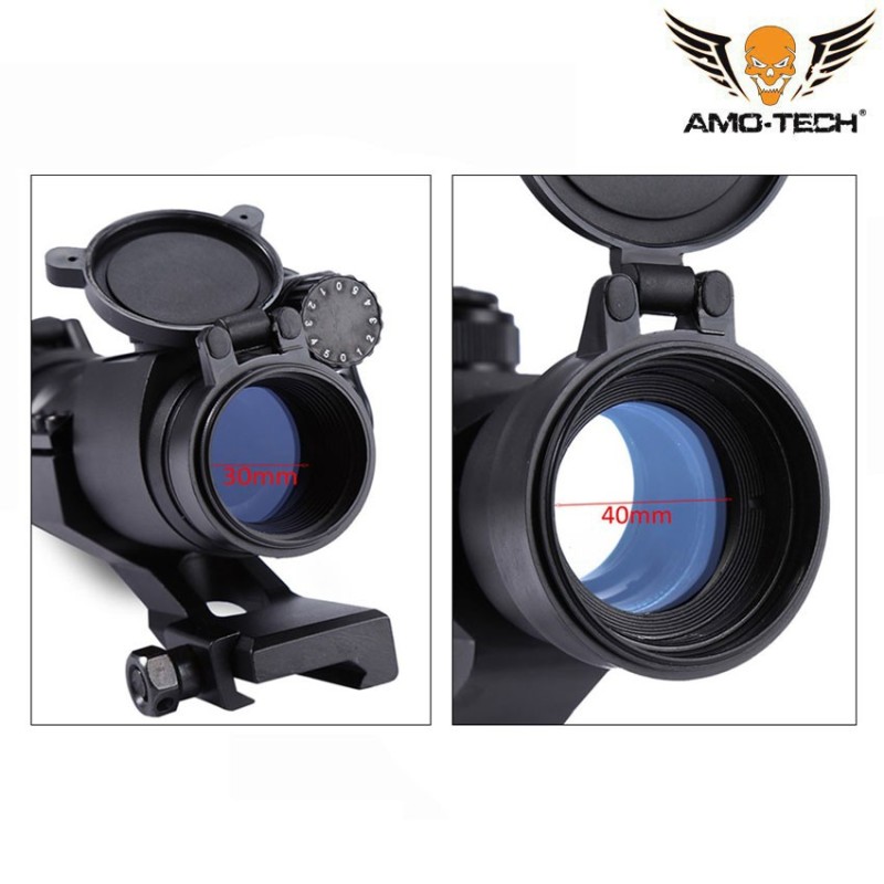 New generation m2 dot cantilever black amo-tech® (amt-m2-bk)